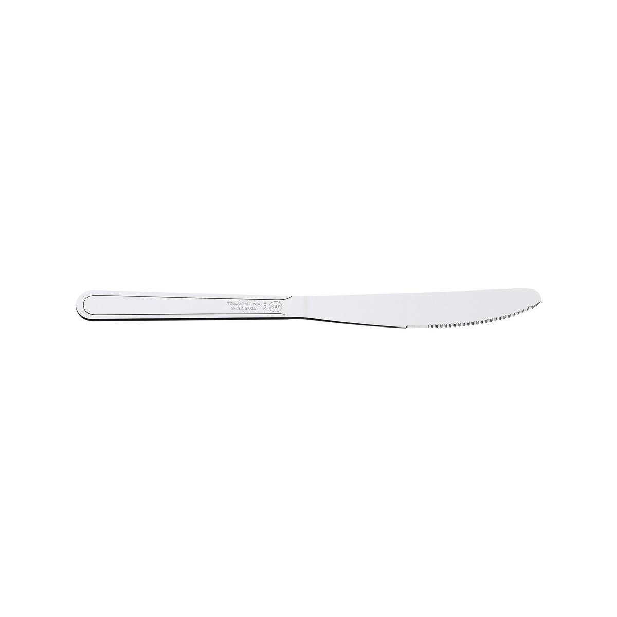 Faca Para Sobremesa Tramontina Búzios 3 Polegadas Aço Inox Resistente À Corrosão Lavável
