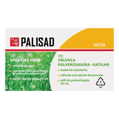 Válvula Pulverizadora Gatilho Palisad 647328 para Mangueira/Fonte Bocal Plástico 320x110x30mm