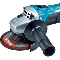 Esmerilhadeira Angular 115mm 4-1/2'' 11000 RPM com Bateria Carregador e Maleta DGA452RFE Makita