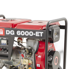 Gerador à Diesel Dg6000Et 4600W Trif. 220V Kawashima