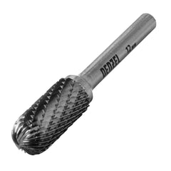 Lima Rotativa Metal Cilíndrica Ponta Redonda Denzel Aço Alta Qualidade