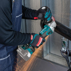 Esmerilhadeira Angular 125Mm Sem Fio 18V 8500RPM Com Protetor do Disco Punho Lateral DGA513Z Makita