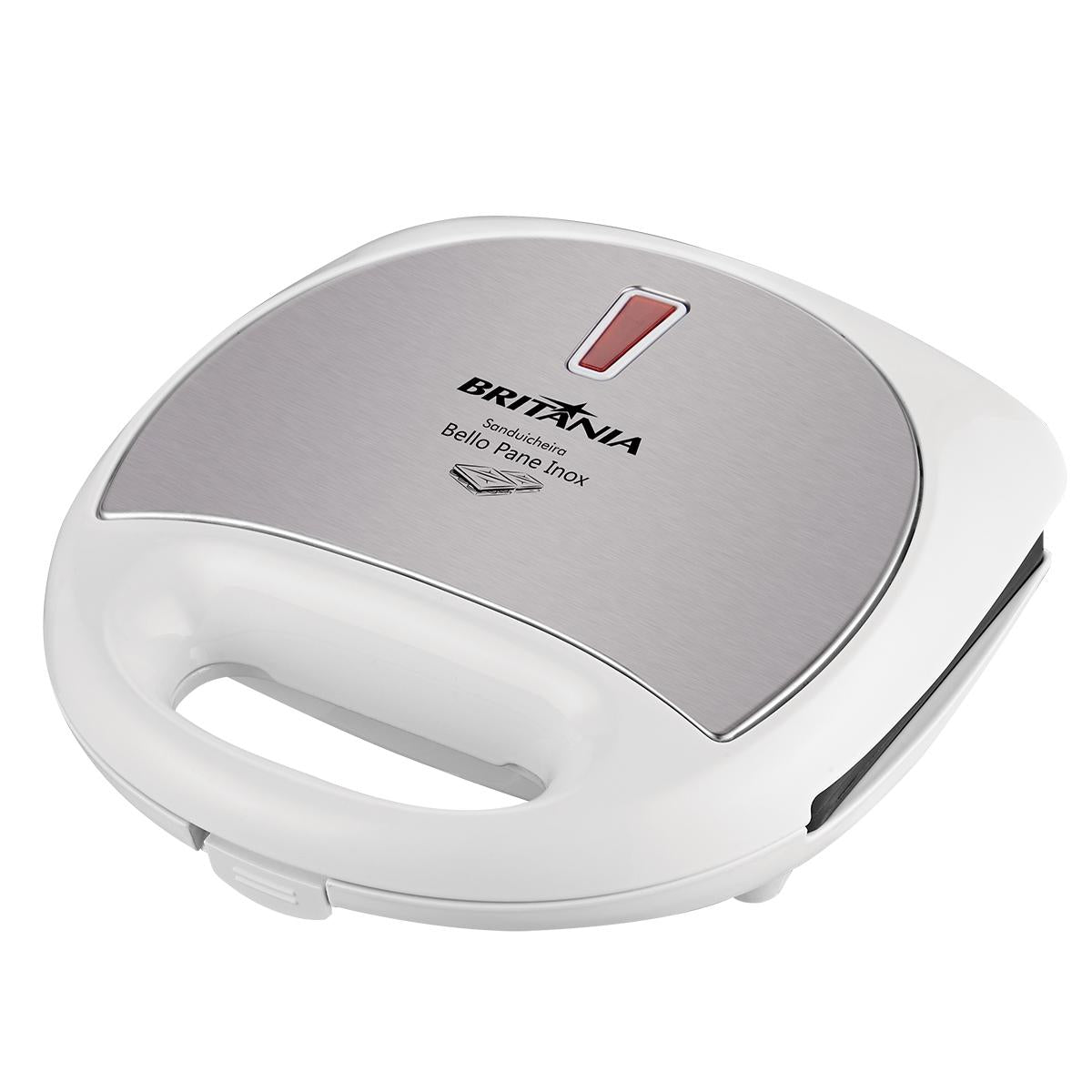 Sanduicheira Britânia Bello Pane Acabamento Inox 750 Watts 220V