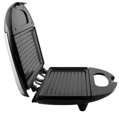 Mini Grill Inox Philco Com Acabamento em Inox e Alça para Transporte 220V