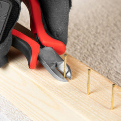 Mini Alicate Corte Diagonal Niquelado 130mm 5'' Cabo Dupla Injeção MTX Precisão