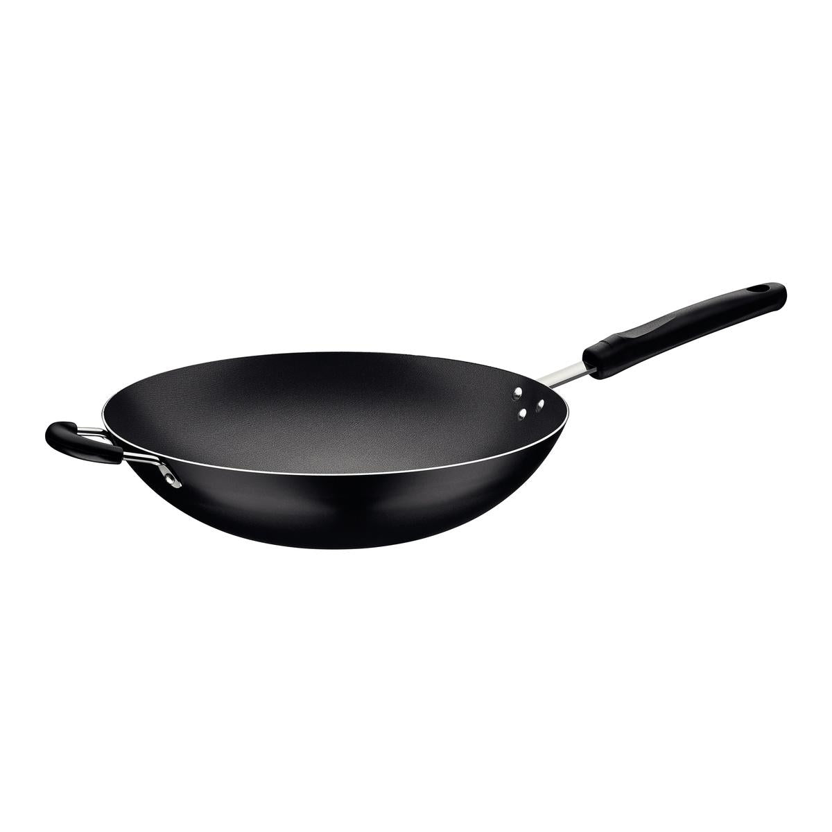 Panela Wok Tramontina Loreto 32 Cm 4,4 L Antiaderente Starflon Max Grafite Alumínio