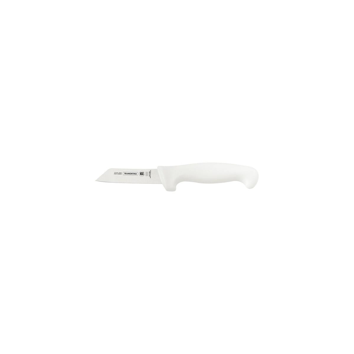 Faca Para Desossar Tramontina Profissional Master 4 Polegadas Aço Inox Cabo Branco Antimicrobiano