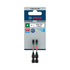 Jogo De Bits Bosch Pro Pozidriv Pz1 Impact 55mm 2Un