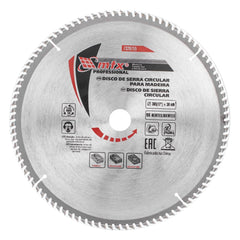 Disco Serra Circular 305mm 96 Dentes 30mm Aço 65Mn YG8 Para Madeira MTX 7328755