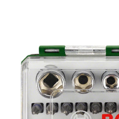 Kit De Pontas E Soquetes Para Parafusar Bosch Com 27 Peças