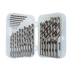 Jogo de Brocas HSS para Aço Tramontina MASTER DIN 338 25 Peças 1mm a 13mm