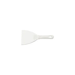 Espátula Profissional Master Tramontina Aço Inox Cabo Polipropileno Branco 4 Polegadas Antimicrobiana