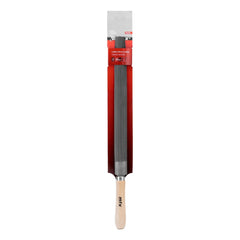 Lima Meia Cana 12pol 300mm Cabo Madeira MTX 1PC Ferramenta para Metalurgia