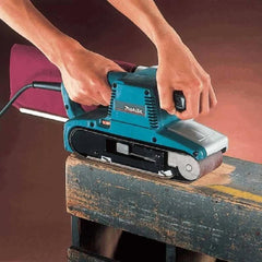 Lixadeira Cinta Com Coletor Pó 76X457Mm Ideal para Madeira Metal Com Coletor de Pó 9910 110V Makita
