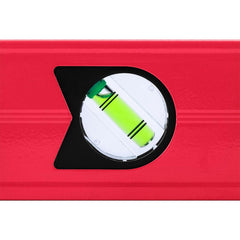 Nível Alumínio Reforçado 3 Bolhas + Espelho 400mm 16pol MTX 347049 Precisão ±0.5mm/m