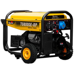 Gerador de Energia a Gasolina Toyama TG8000E-RP Monofásico Bivolt 120/220V 7.5kW Partida Elétrica AVR Profissional