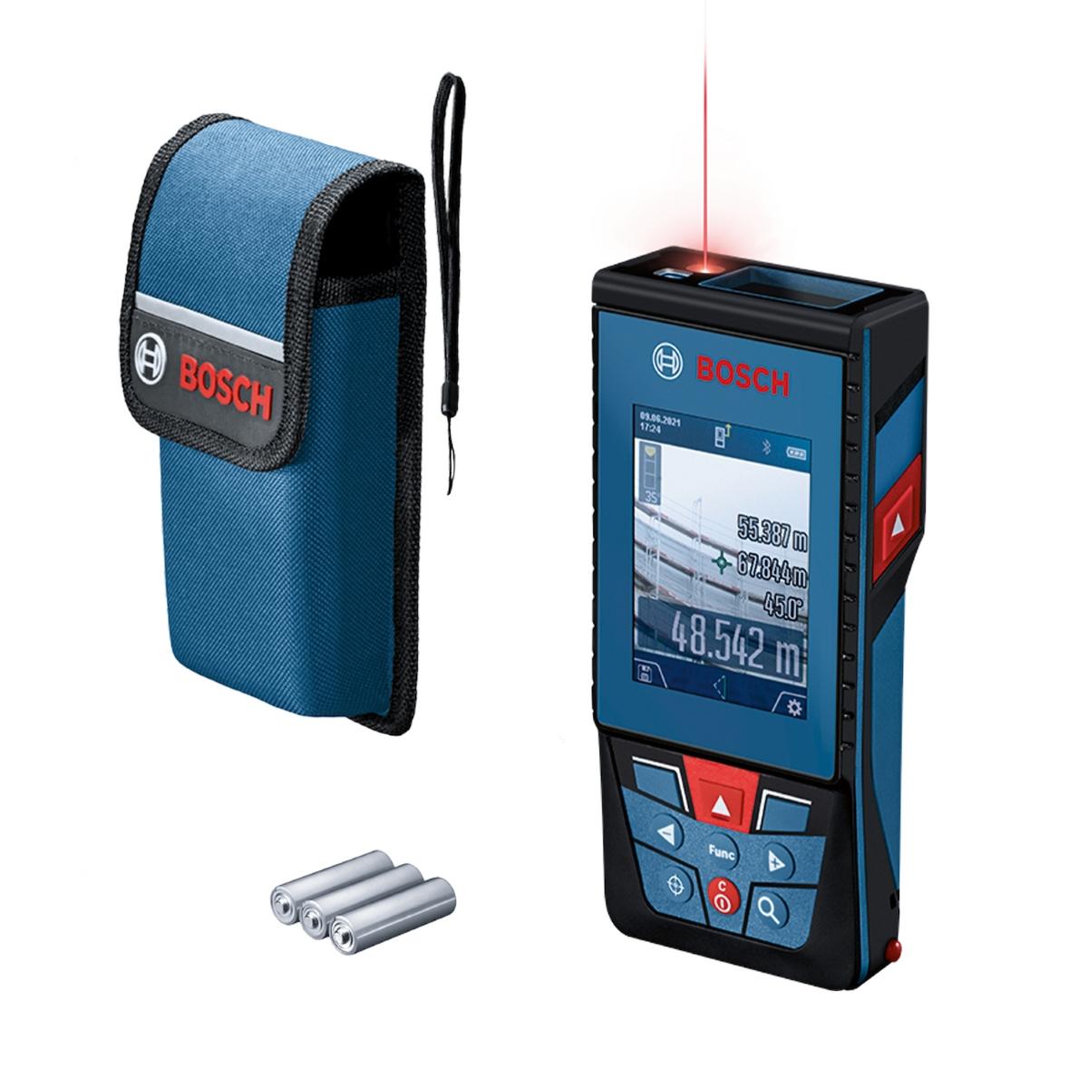Trena Laser Bosch Glm 100-25 C Alcance 100M Com Bluetooth