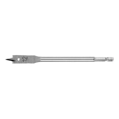 Broca Chata Madeira 12mm 150mm Aço 45 Ângulo 135° MTX 704079 Durável