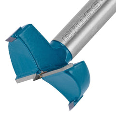 Broca Fresadora Forstner Madeira 40mm Haste Cilíndrica Aço 45 VK8 Gross 70484055