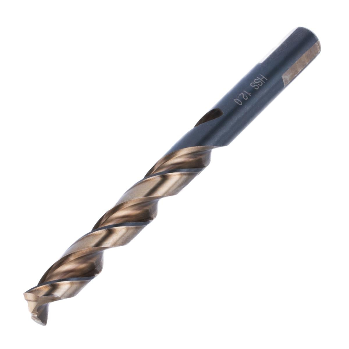 Broca Aço Rápido 12x151mm Industrial Metal P6M5 135° Precisão A Gross