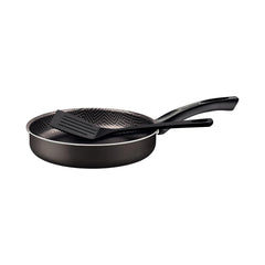 Frigideira Reta Tramontina Paris 20 cm 1,4 L Com Espátula Starflon Max Alumínio Chumbo