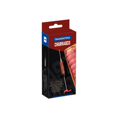 Injetor De Temperos Tramontina 30 Ml Em Aço Inox E Acrílico Para Churrasco E Carnes Assadas