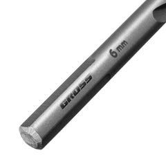 Broca Aço Rápido Profissional Industrial 6x93mm Aço M2 1PC Gross 135°