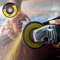Disco Flap 115 mm G120 Fibra Conico Aço Tradestar