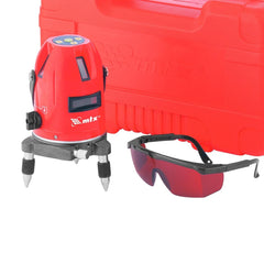 Nível Laser Rotativo Autonivelante 10m Precisão ±1mm/m 2 Linhas 90° Automação MTX 350359