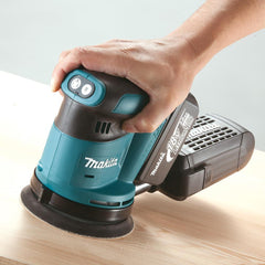 Lixadeira Roto Orbital Bateria 18V 11000 Oscilações Por Minuto Adaptável a Coletor  DBO180Z Makita