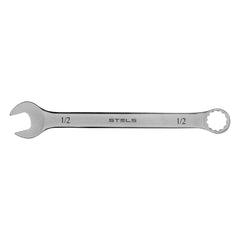 Chave Combinada 1/2'' CrV STELS Aço Cromo Vanádio 24-27mm Resistência e Durabilidade