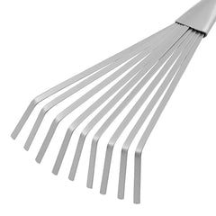 Vassoura Para Grama E Jardim 120 X 405 Mm 9 Dentes Cabo Emborrachado Palisad 630078