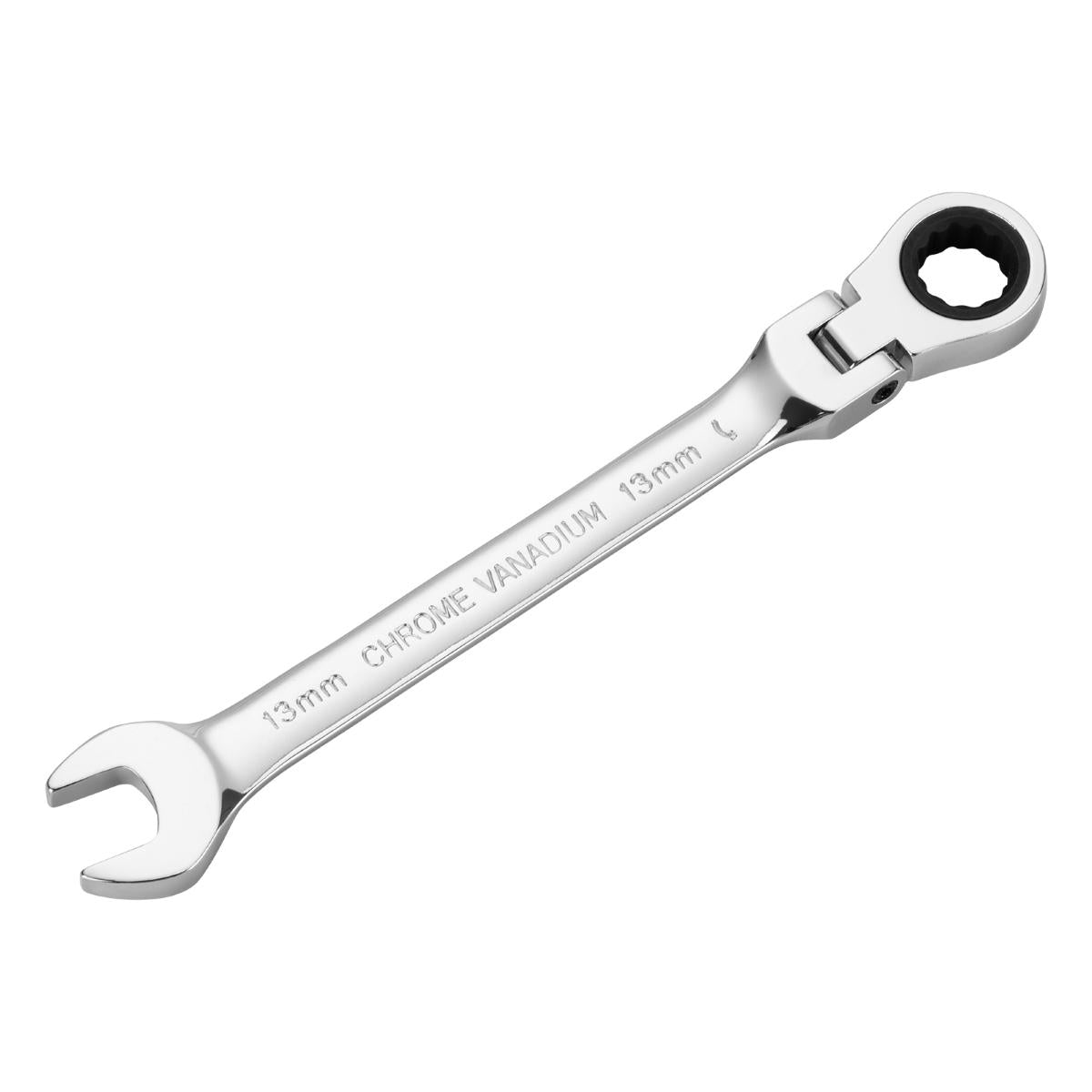 Chave Combinada Catraca Reversível 13mm Aço CrV Cromoníquel 72 Dentes MTX 148659