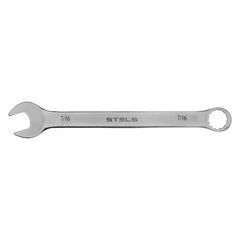 Chave Combinada 7/16'' CrV Stels 1463355 Aço Cromo-Vanádio 45 HRC 15°