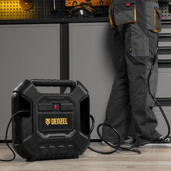 Compressor de Ar 1.1kW 180 L/min Sem Óleo com Acessórios Denzel DL1100