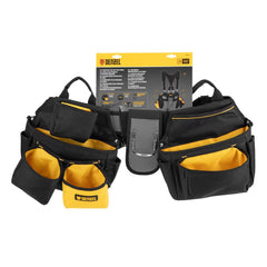 Cinto Ferramentas Reforçado 20 Bolsos 20kg 10L Denzel