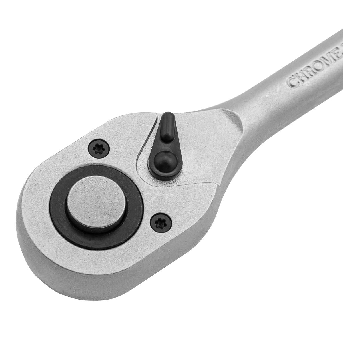 Jogo de Chave Catraca 1/2'' Encaixe Soquetes Sextavados 10-22mm 11 Peças Aço CrV Stels 1412755 - Guimepa