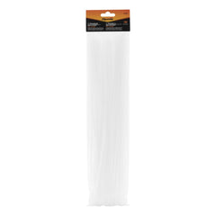 Abraçadeira Plástico 370x3,6mm 100pcs Branco Sparta 4553355 Nylon Resistente UV