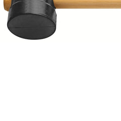 Martelo De Borracha Preta 860g Versatilidade Para Assentamento E Proteção Tramontina Pro