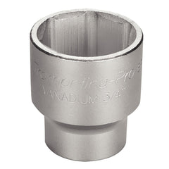 Soquete Sextavado 46mm 3/4'' Aço Cromo Vanádio Tramontina PRO Durável