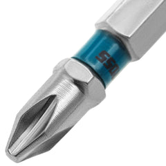 Bits Phillips PH2 50mm 5pcs Aço Liga S2 Resistente Corrosão Gross 1155955