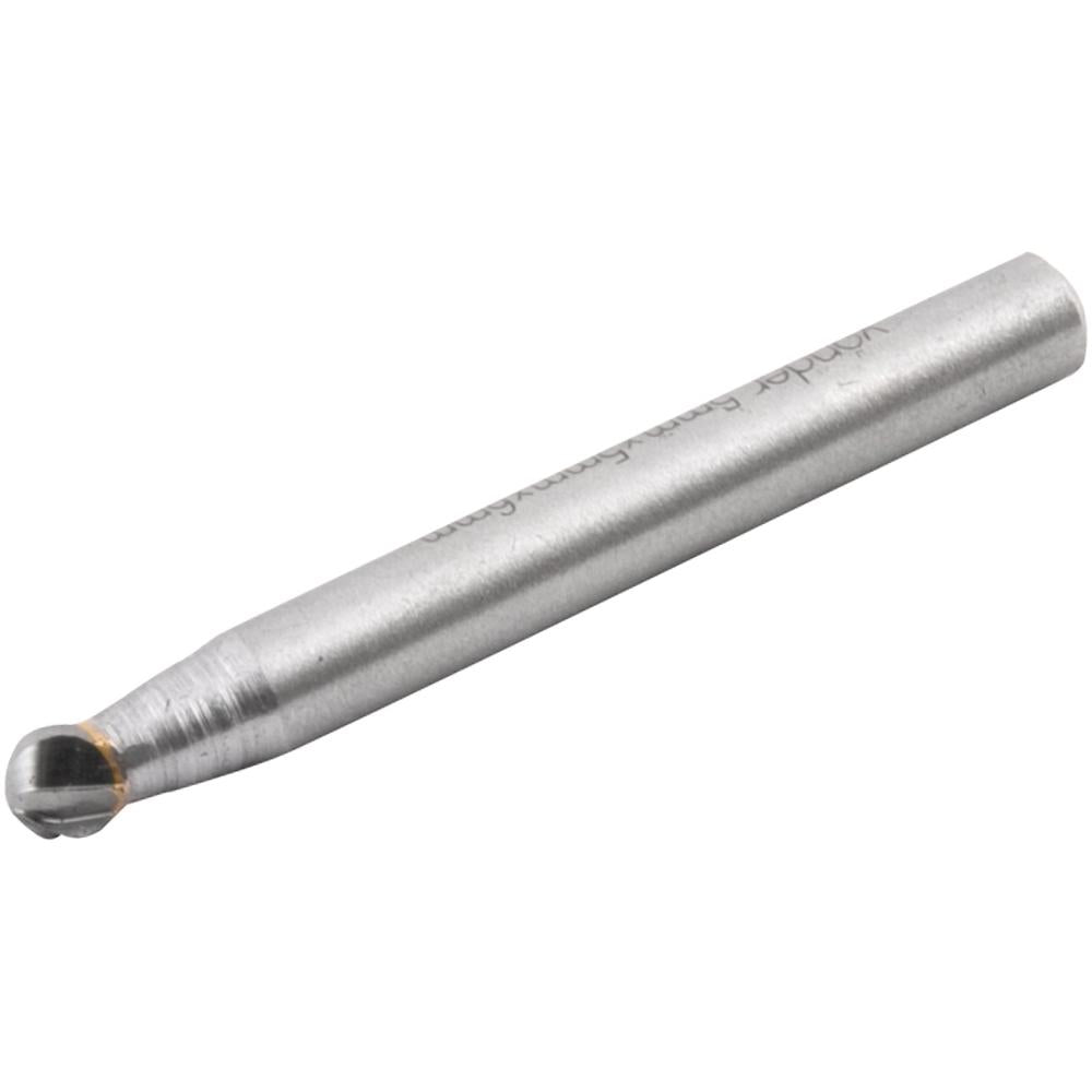Lima Rotativa Esférica p/ Alumínio 5 mm c/ Haste 6 mm Vonder