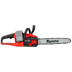 Motosserra a Bateria Toyama TBT18+18RCS16 36V (18V+18V) Sabre 16 Pol Motor Brushless Potente Sem Bateria Carregador