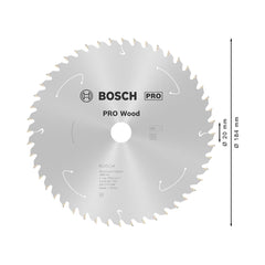 Disco De Serra Circular Bosch Pro Wood Cordless 184mm 48 D