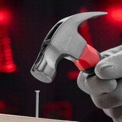 Martelo Unha Magnético Mini MTX 250g 25mm Aço 45 Cabo Fibra Vidro Emborrachado