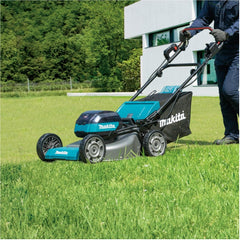 Carrinho Cortador de Grama 480Mm Sem Fio 40V Com 2 Baterias Carregador LM001GT201 127V Makita