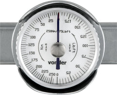 Torquímetro Relógio 1/2" 0-250Nm Vonder