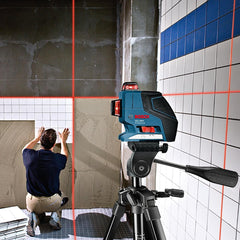 Nível A Laser Bosch Gll 3-80 80M 360º Em Maleta