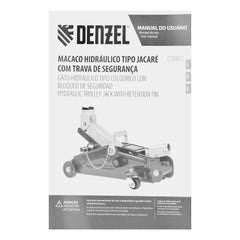 Macaco Hidráulico Jacaré 2 Toneladas 130-330mm Com Trava Denzel 5115455 - Guimepa