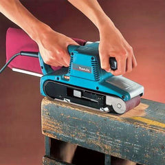 Lixadeira de Cinta 76Mmx610mm 1010W Industrial com Cinta de Lixa e Saco Coletor Pó 9920 220V Makita